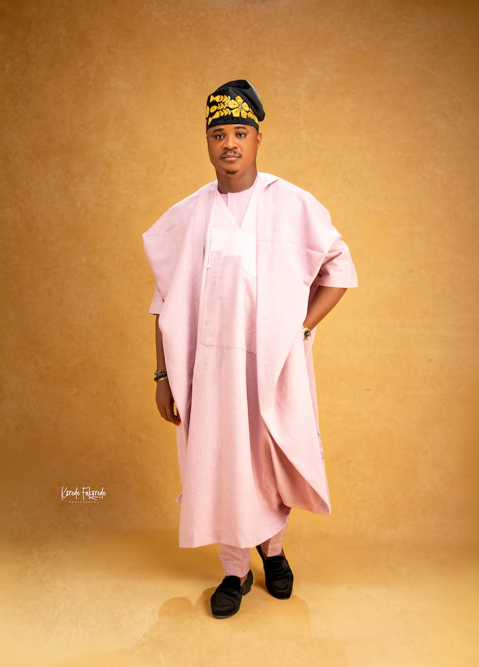 Betilai peach Jakan Agbada - Image 6