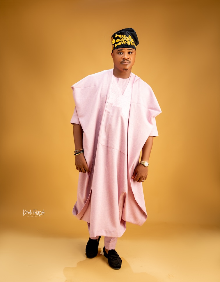 Betilai peach Jakan Agbada - Image 5