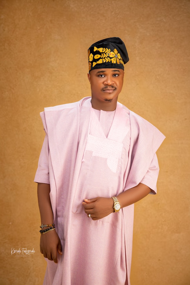 Betilai peach Jakan Agbada - Image 3
