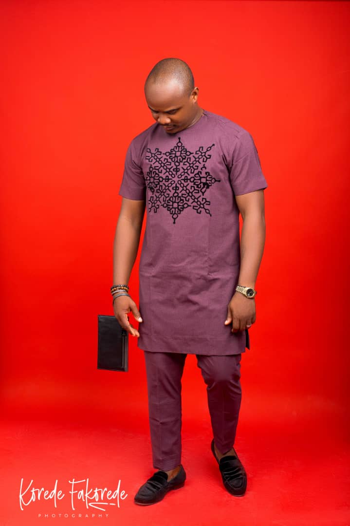 Flux Designed Wine Dregs Kaftan - Image 2