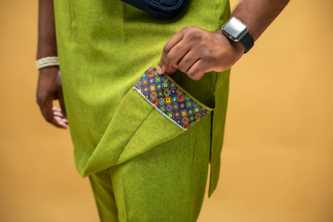 Lime Sleeves Striped - Image 5