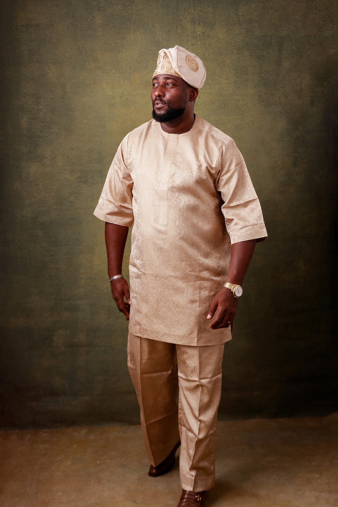 Prestige Champagne Kaftan - Image 4