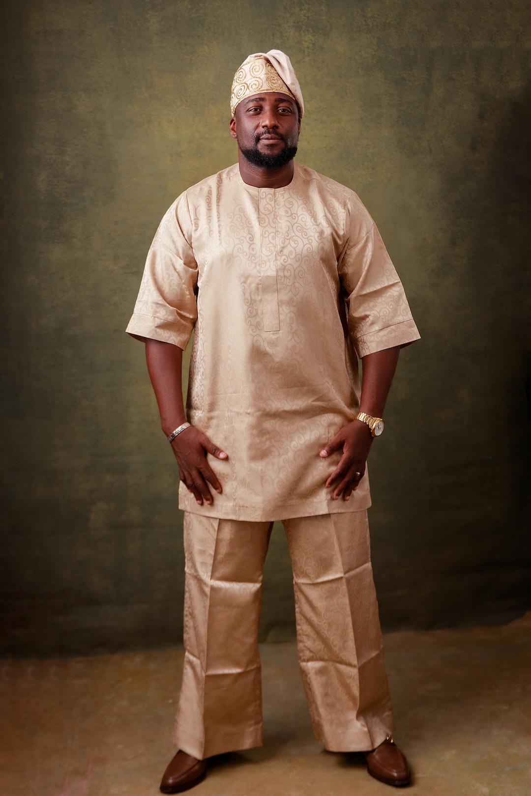 Prestige Champagne Kaftan - Image 3